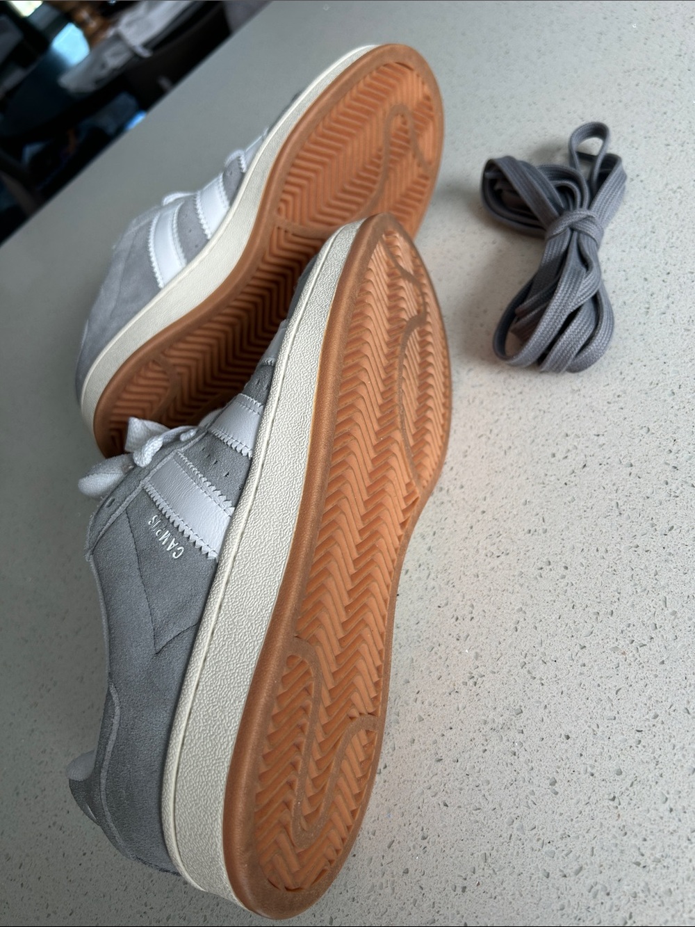 No longer Available Adidas Originals Campus Grey Suede Sneakers | Women’s 8 - Picture 11 of 12